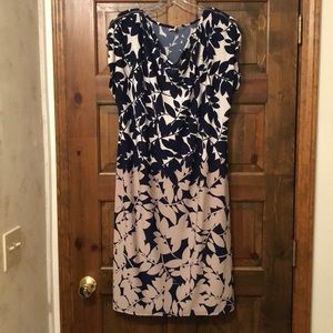 Dress Barn zipper shoulder dress size 18